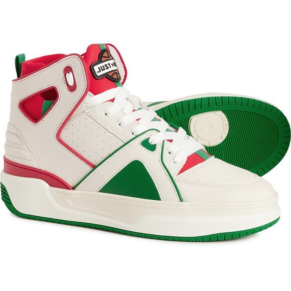 NEW $675 Just Don Courtside Hi Sneakers!Milwaukee Bucks EditionItalyDon C.